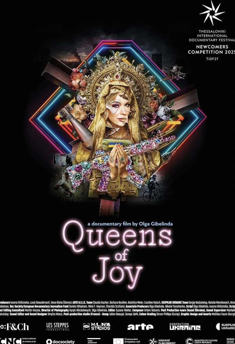 Affiche du documentaire Queens of Joy : Uni.e.s pour la liberté